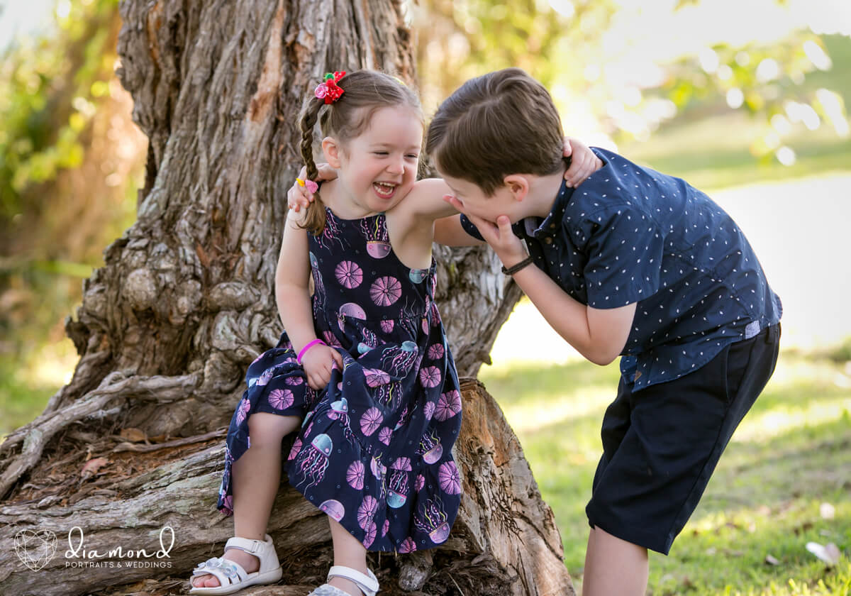 photographing family portraits