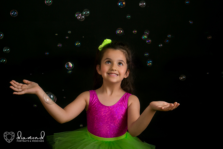 little ballerina portrait