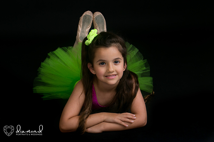 little ballerina portrait